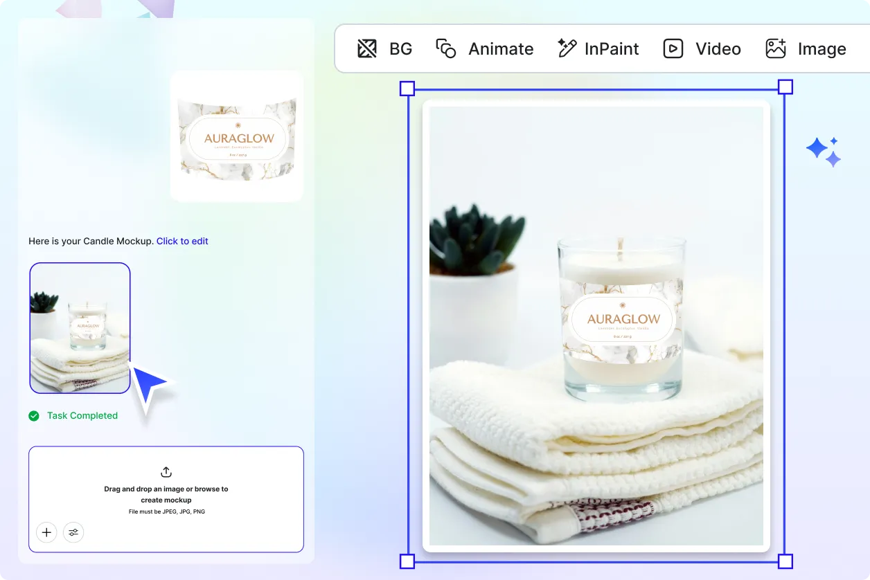 Free AI Candle Mockup Maker, Design Candle Mockups Online Free AI Candle Mockup Maker, Design Candle Mockups Online